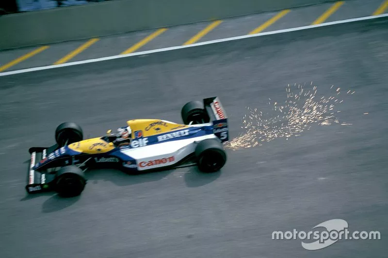 Nigel Mansell, Williams FW14B Renault