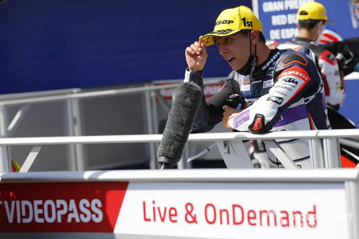 Race winner Albert Arenas, Aspar Team
