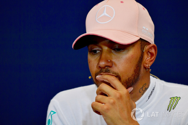 Lewis Hamilton, Mercedes-AMG F1 in the Press Conference