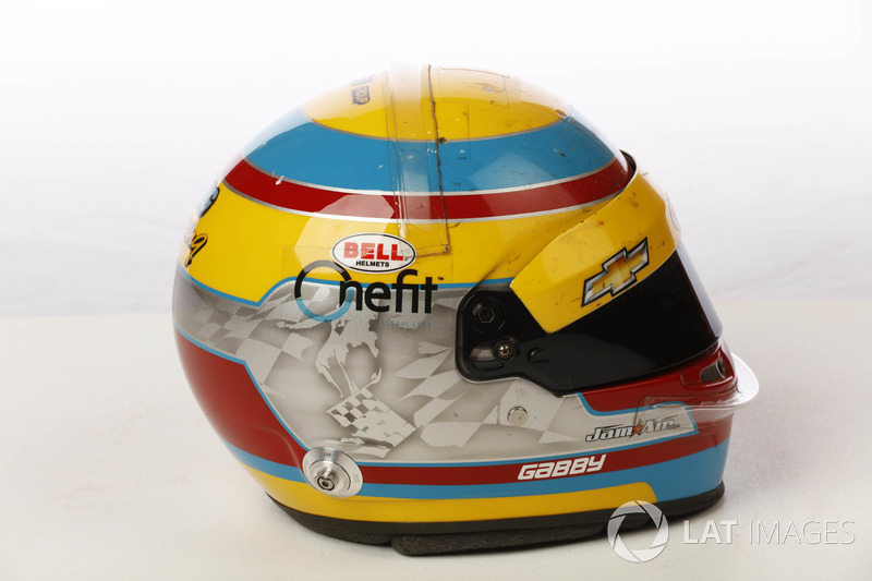 Helm von Gabby Chaves, Harding Racing Chevrolet