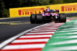 Sergio Perez, Force India VJM11 vonken
