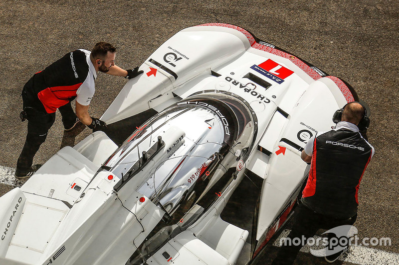 Porsche 919 Hybrid Evo, Porsche Team : ouïes à l'avant