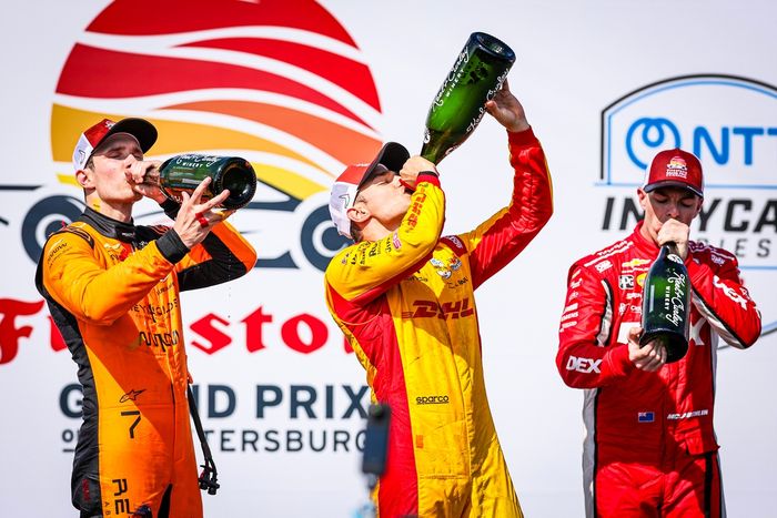 Christian Lundgaard, Arrow McLaren, Alex Palou, Chip Ganassi Racing, Scott McLaughlin, Team Penske