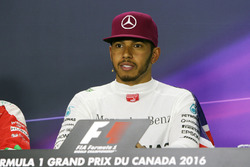 Lewis Hamilton, Mercedes AMG F1 in de persconferentie