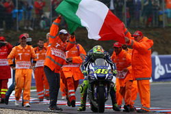 Il secondo classificato Valentino Rossi, Yamaha Factory Racing