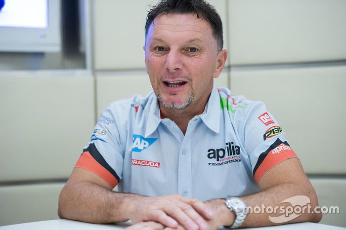 Fausto Gresini, Aprilia Gresini Racing Team Director del equipo