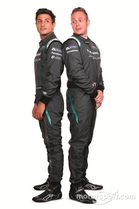 Mitch Evans, Jaguar Racing con Adam Carroll, Jaguar Racing