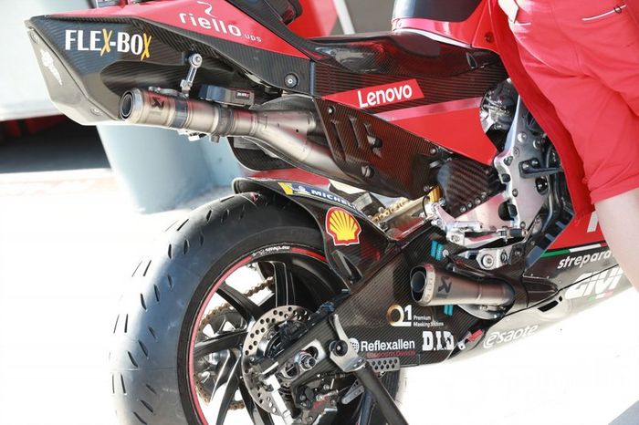 La moto de Andrea Dovizioso, Ducati Team