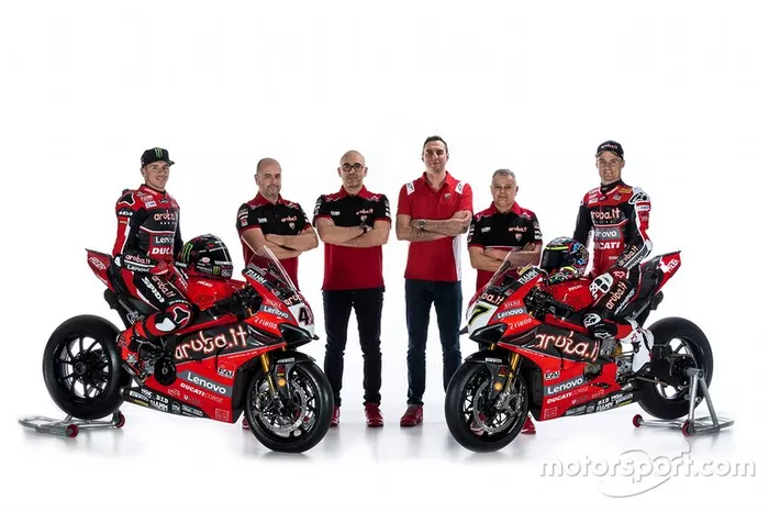 Scott Redding, Aruba.it Racing Ducati, Chaz Davies, Aruba.it Racing Ducati and Aruba.it Racing Ducati Team Management