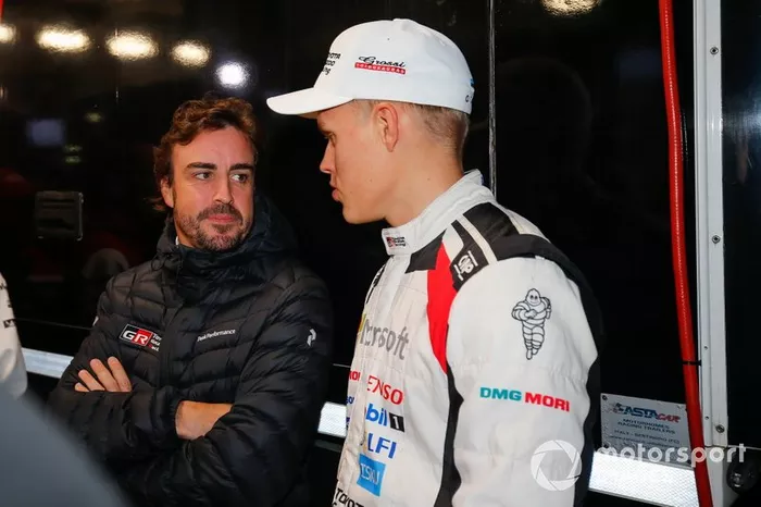 Fernando Alonso, Ott Tänak, Toyota Gazoo Racing