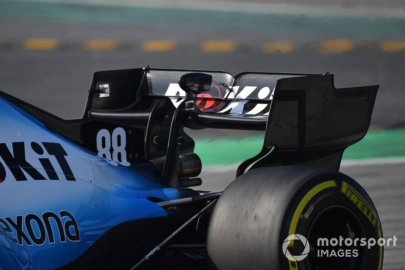 Alerón trasro del Williams FW42