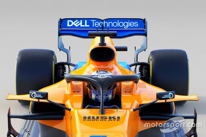 Detalle del McLaren MCL34 