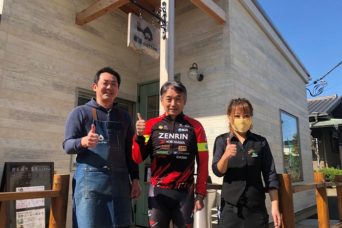 今もサイクリングを楽しむ片山右京