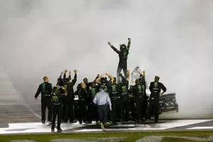 Race Winner Kurt Busch, Chip Ganassi Racing, Chevrolet Camaro Monster Energy