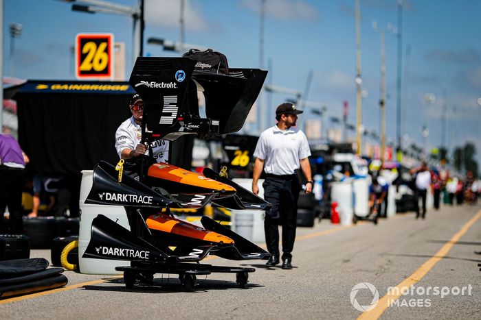 Miembros del equipo de Patricio O'Ward, Arrow McLaren SP Chevrolet