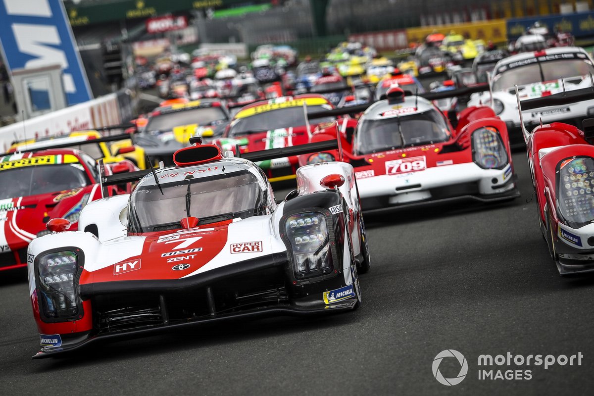 #7 Toyota Gazoo Racing Toyota GR010 - Hybrid Hypercar, Mike Conway, Kamui Kobayashi, Jose Maria Lopez 