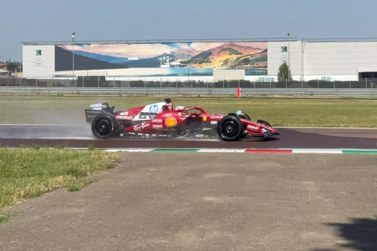 Ferrari: Zhou Debuts in SF-25 Mule Car for 2026 Wet Tyre Development | ScuderiaFans.com