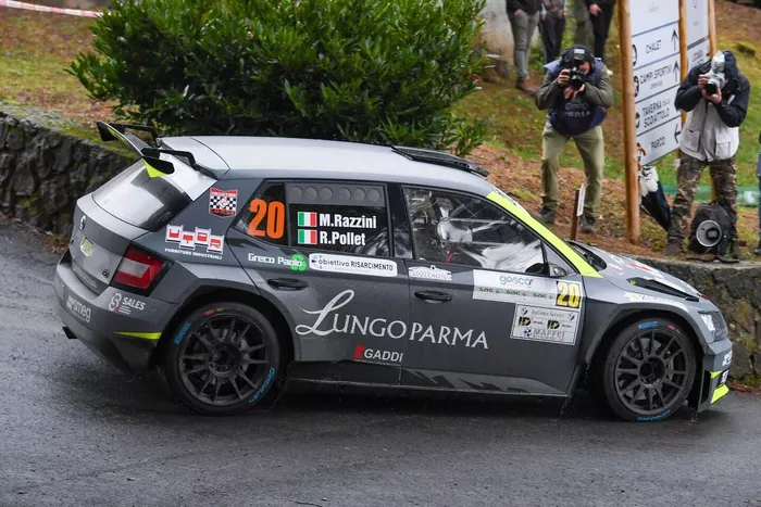Marcello Razzini, Rudy Pollet, Automobili Collecchio Corse, Skoda Fabia Rally2 Evo