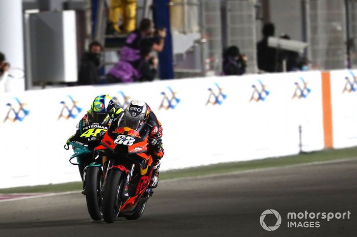 Valentino Rossi, Petronas Yamaha SRT, Miguel Oliveira, Red Bull KTM Factory Racing