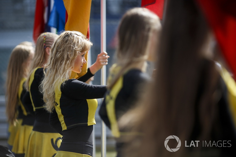 Chicas de la parrilla