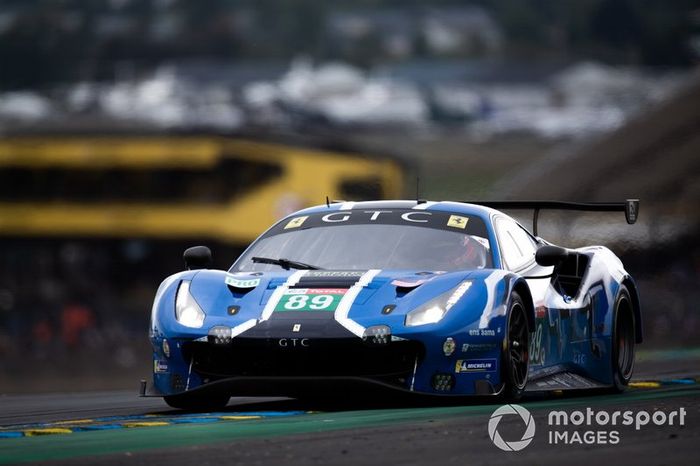 #89 Risi Competizione, Ferrari 488 GTE: Pipo Derani, Oliver Jarvis, Jules Gounon