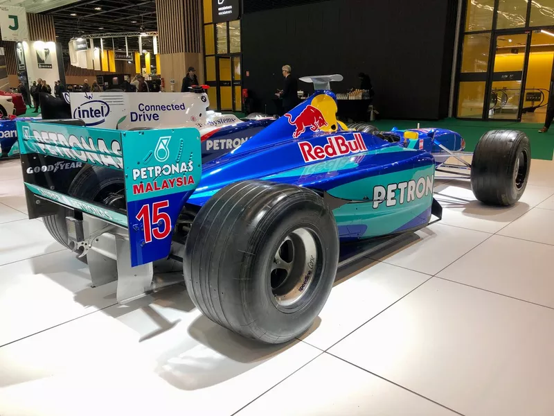 La Sauber-Petronas C17 de Johnny Herbert