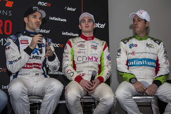 Memo Rojas, Patricio O'Ward y Benito Guerra RoC