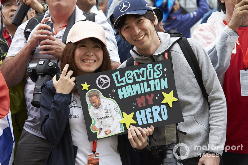 Tifosi di Lewis Hamilton, Mercedes AMG F1