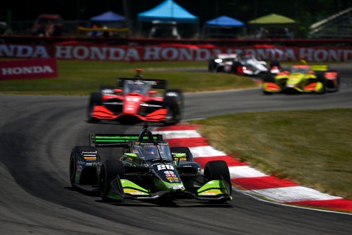 Romain Grosjean, Andretti Autosport Honda