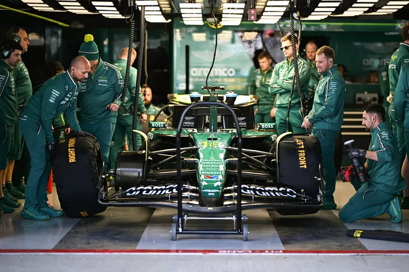 Coche de Lance Stroll, Aston Martin Racing