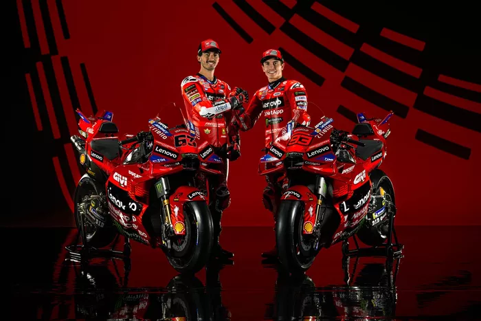 Francesco Bagnaia, Marc Marquez, Ducati Team 
