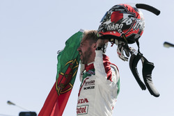 le vainqueur Tiago Monteiro, Honda Racing Team JAS, Honda Civic WTCC