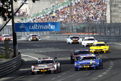 António Félix da Costa, BMW Team Schnitzer, BMW M4 DTM; Gary Paffett, Mercedes-AMG Team ART, Mercede