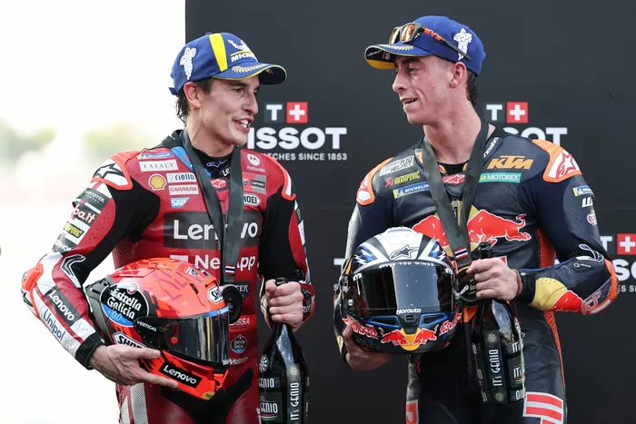 Pedro Acosta, Red Bull KTM Factory Racing, Marc Marquez, Ducati Team
