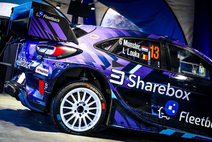 Gregoire Munster, Louis Louka, M-Sport Ford World Rally Team Ford Puma Rally1