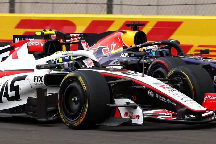 Max Verstappen, Red Bull Racing, Oliver Bearman, Haas F1 Team