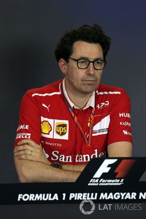 Mattia Binotto, director técnico de Ferrari