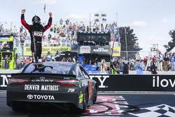Race winner Martin Truex Jr., Furniture Row Racing Toyota