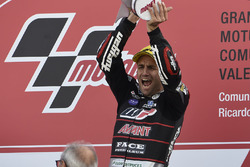 Podium : le vainqueur Johann Zarco, Ajo Motorsport