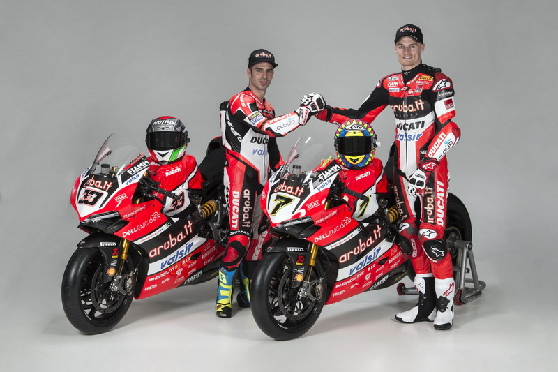 Marco Melandri and Chaz Davies, Ducati Team