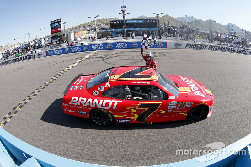 Ganador, Justin Allgaier, JR Motorsports Chevrolet