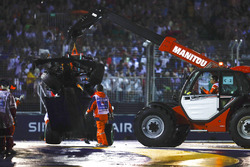 Машина Макса Ферстаппена, Red Bull Racing RB13, після аварії