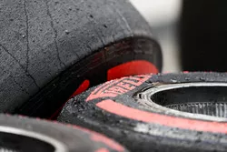 Pirelli tyres in the paddock