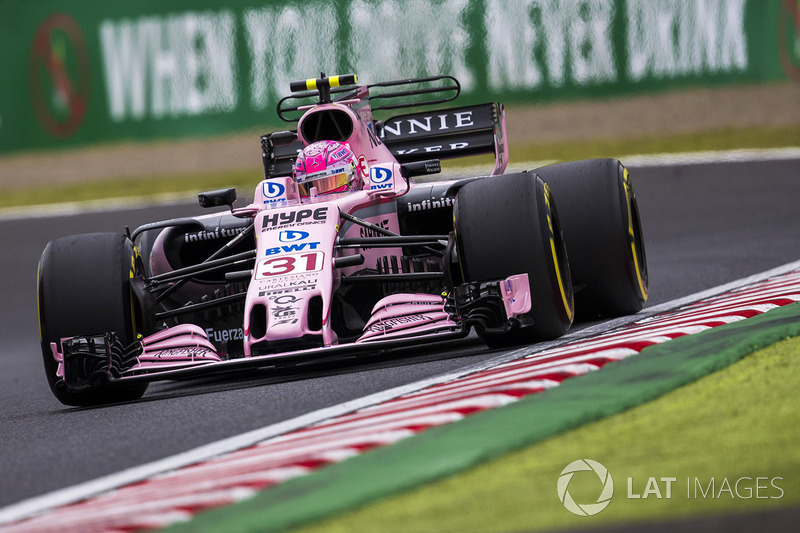 5. Esteban Ocon, Sahara Force India VJM10