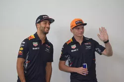 ダニエル・リカルドとマックス・フェルスタッペン