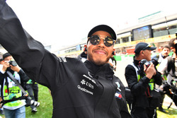 Lewis Hamilton, Mercedes-AMG F1 en el desfile de pilotos