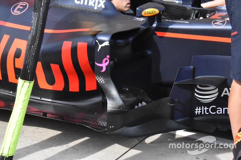 Red Bull RB13: Windabweiser