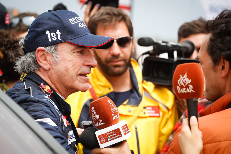 Car winner Carlos Sainz, Peugeot Sport