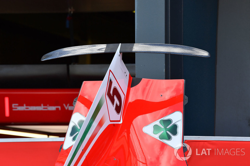 Ferrari SF71H: T-Flügel