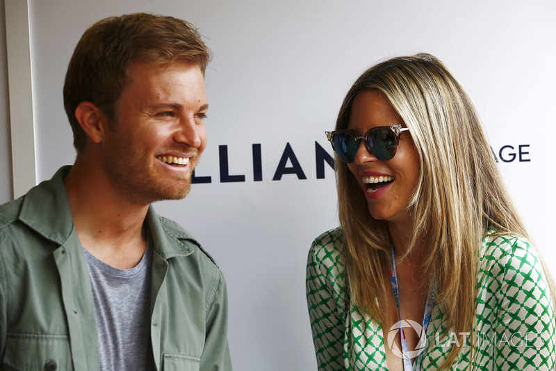 Nico Rosberg et sa femme Vivian Sibold